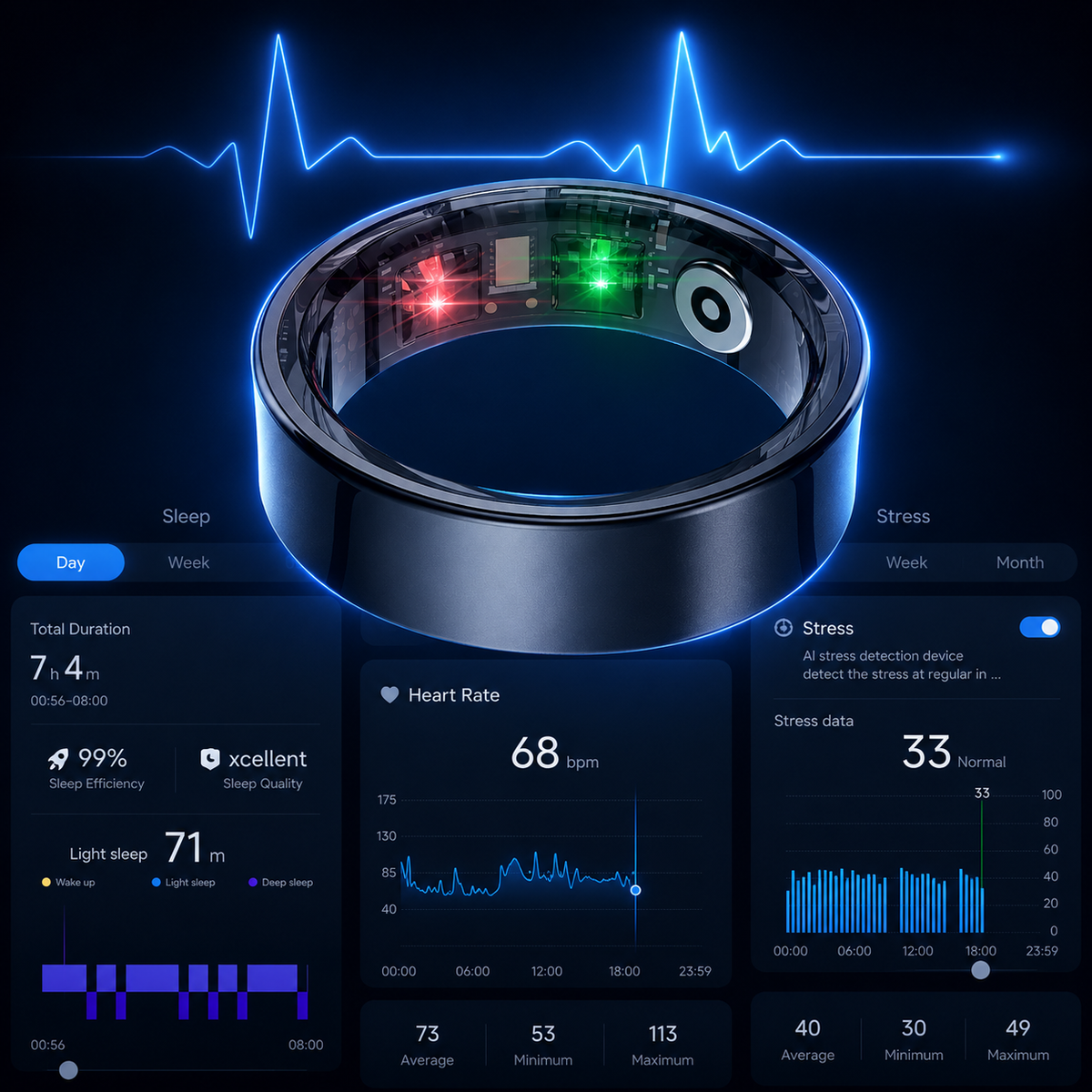 VitalyX Smart Ring